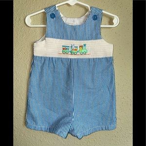 Vintage Easter Babyboy Romper